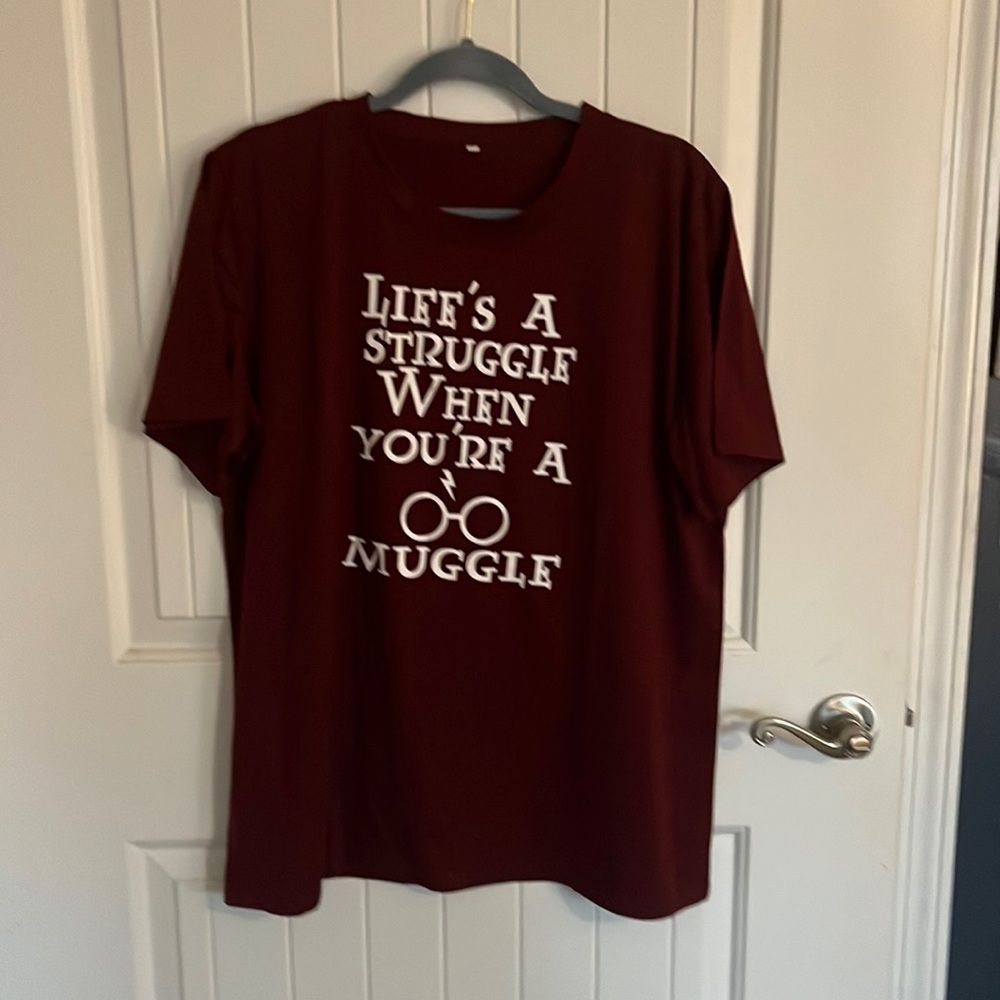 XXl maroon Harry Potter tshirt